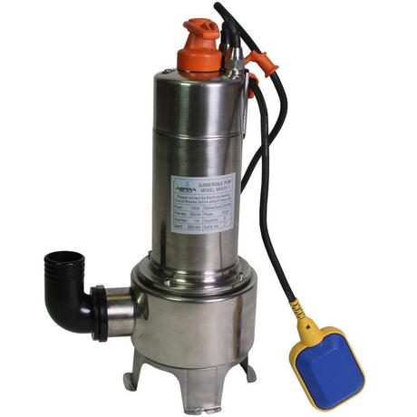 ASPIRA Hochleistungs-Edelstahl-Tauchpumpe für Abwasser mit Schwimmerschalter - ideal für professionellen Dauereinsatz - 1,1kW 230V - MSX15F - Tools.de TP Profishop GmbH