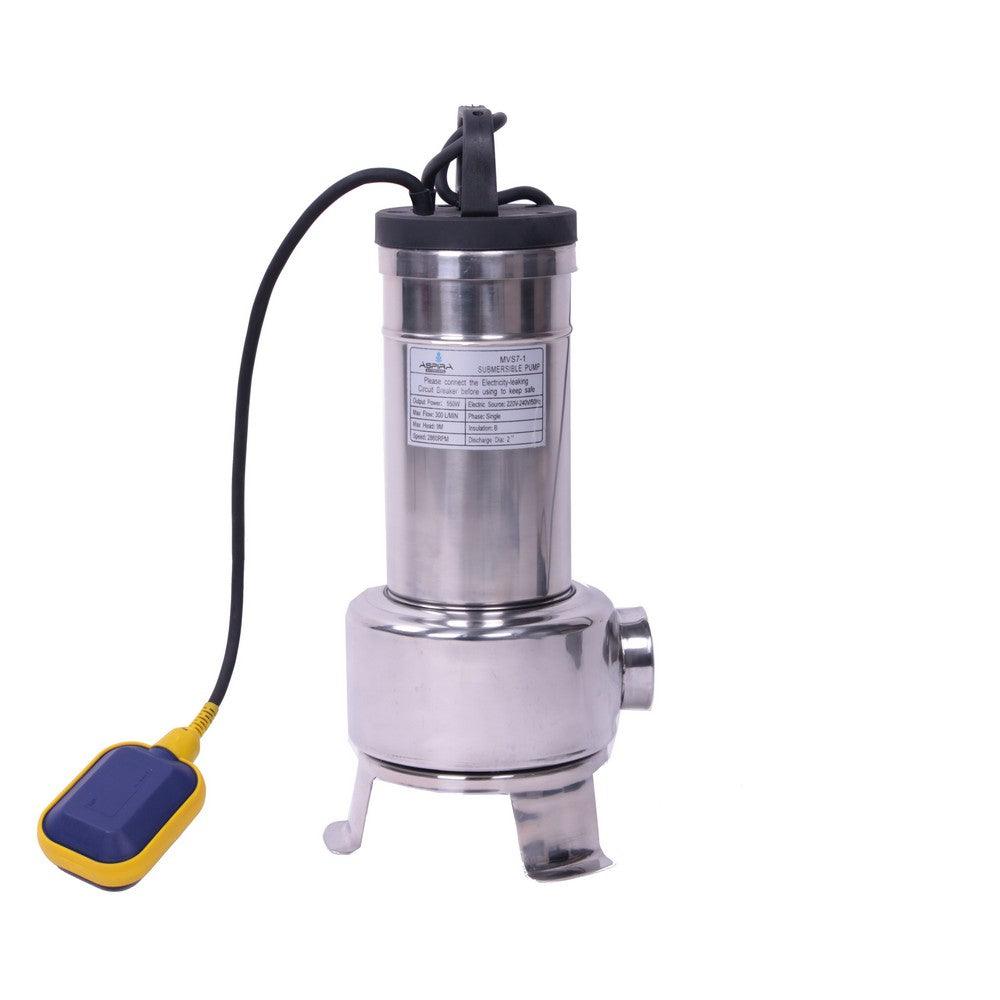 ASPIRA Tauchpumpe aus Edelstahl mit Schwimmerschalter 0,55kW 230V - ideal für den Dauereinsatz - MVS7F - Tools.de TP Profishop GmbH
