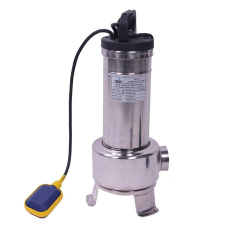 ASPIRA Tauchpumpe aus Edelstahl mit Schwimmerschalter 0,75kW 230V - ideal für den Dauereinsatz - MVS10F - Tools.de TP Profishop GmbH