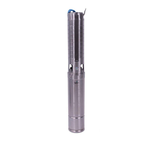 ASPIRA Tiefbrunnenpumpe aus rostfreiem Stahl 1 1/2" 0,75 kw 230V - mit Edelstahllaufrädern und Rückschlagventil - 4SM58F - Tools.de TP Profishop GmbH