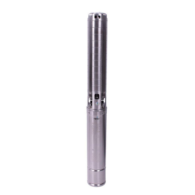 ASPIRA Tiefbrunnenpumpe aus rostfreiem Stahl 2" 230V - mit Edelstahllaufrädern und Rückschlagventil - 4SM810F - Tools.de TP Profishop GmbH
