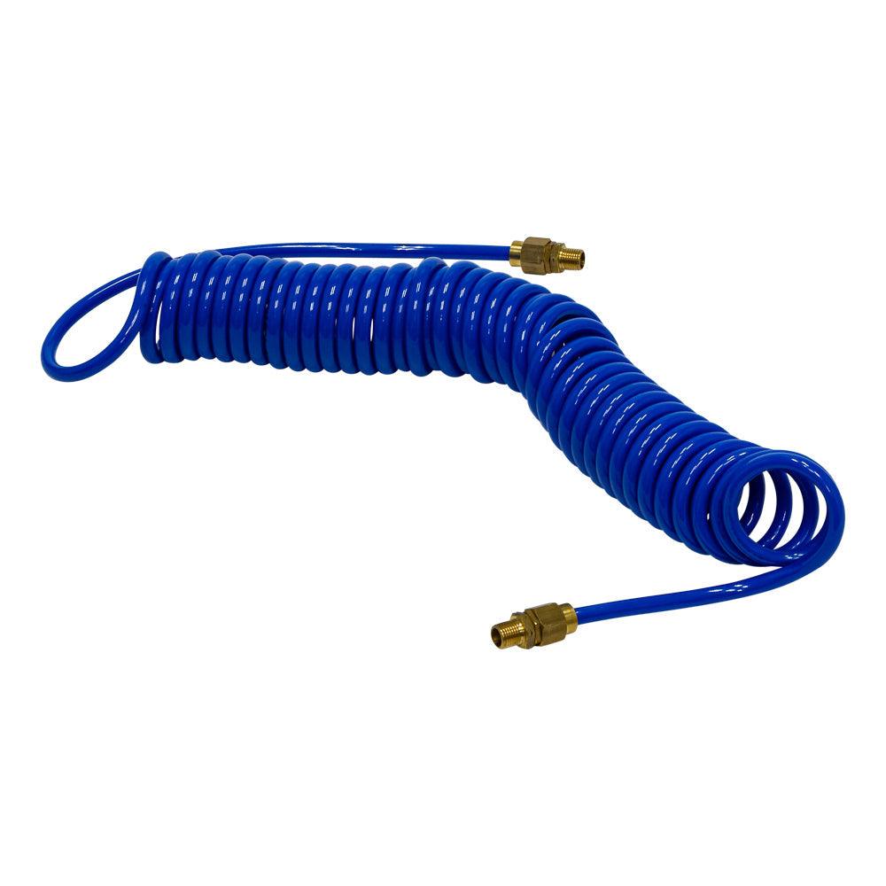 Blubird Druckluft Spiralschlauch 6 mm x 7,5 m - PUR1475M1 - 2,95 €/m - Tools.de TP Profishop GmbH