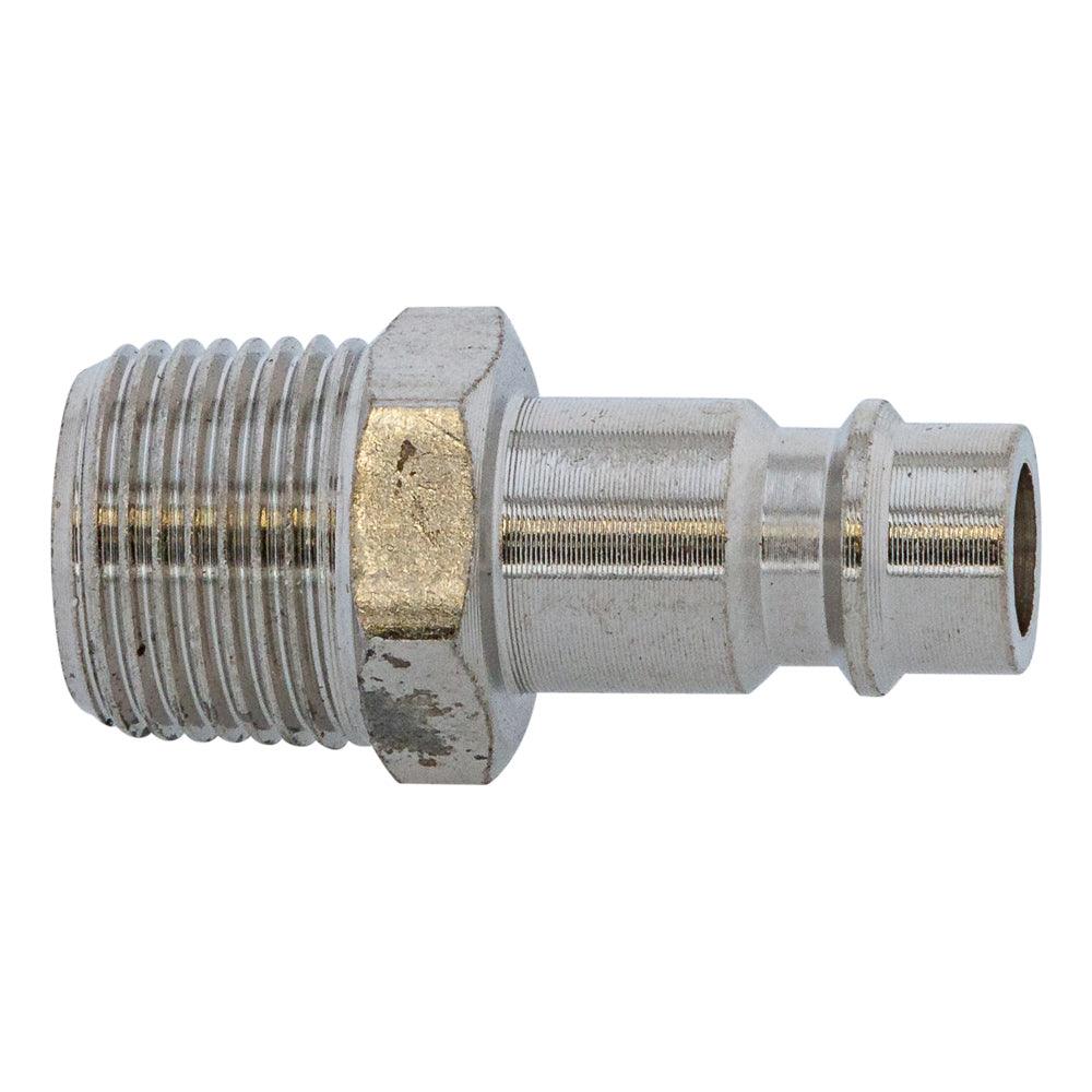 Blubird Druckluft Stecknippel Außengewinde euroline 3/8"Messing verchromt - P05VNL - Tools.de TP Profishop GmbH