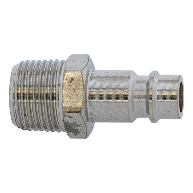 Blubird Druckluft Stecknippel Außengewinde euroline 3/8"Messing verchromt - P05VNL - Tools.de TP Profishop GmbH