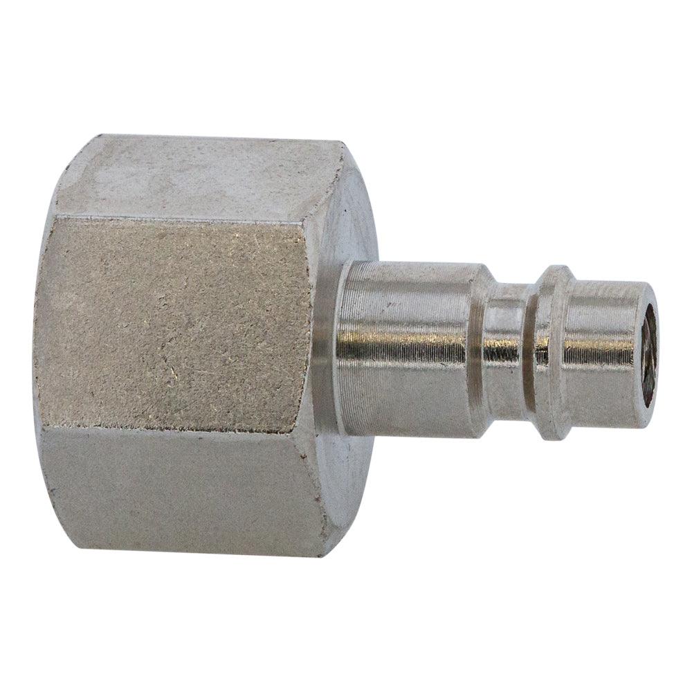 Blubird Druckluft Stecknippel Innengewinde euroline 1/2" Messing verchromt - P03VNL - Tools.de TP Profishop GmbH