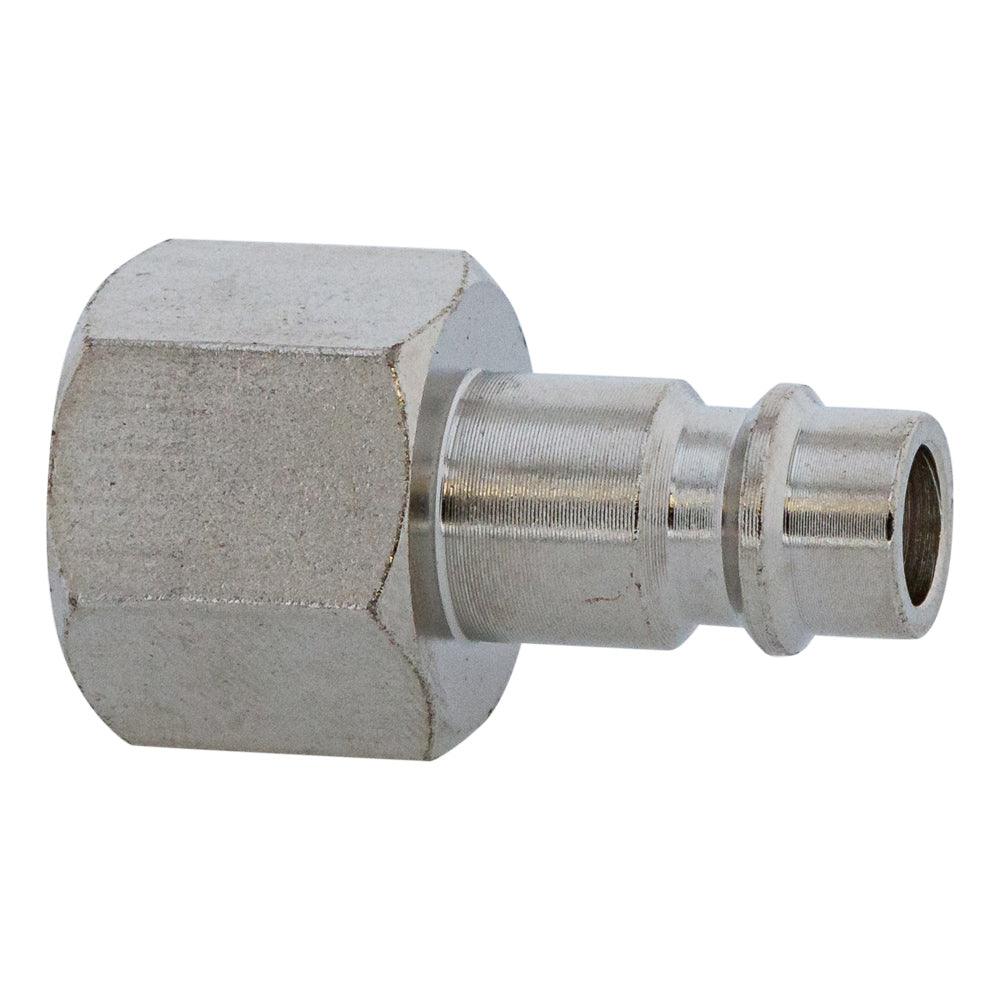 Blubird Druckluft Stecknippel Innengewinde euroline 3/8" Messing verchromt - P02VNL - Tools.de TP Profishop GmbH