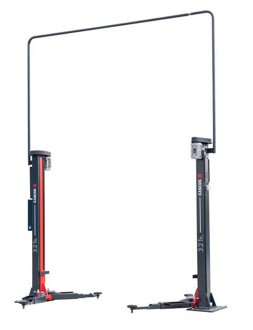 Cascos Zwei Säulen Spindel Hebebühne 3200 kg bodenlos Confort - 13120SC - Tools.de TP Profishop GmbH