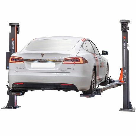 CASCOS Zwei Säulen Spindel Hebebühne für Elektro-Fahrzeuge 4000kg bodenlos 2 in 1 EVA Cascos 13194S4EVA - Tools.de TP Profishop GmbH