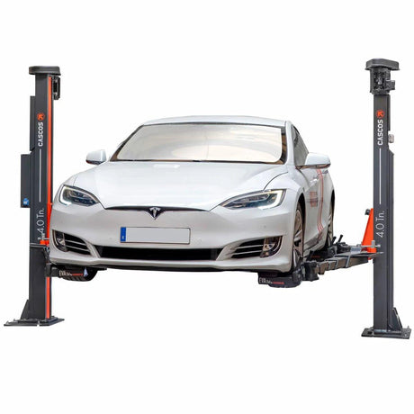 CASCOS Zwei Säulen Spindel Hebebühne für Elektro-Fahrzeuge 4000kg bodenlos 2 in 1 EVA Cascos 13194S4EVA - Tools.de TP Profishop GmbH