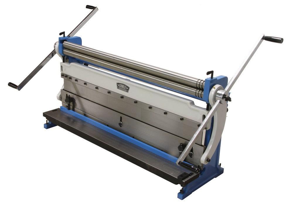 Cowley 3in1 Blechbearbeitungsmaschine 1016 mm Rundbiegen Kanten Schneiden - SBR1016 - Tools.de TP Profishop GmbH