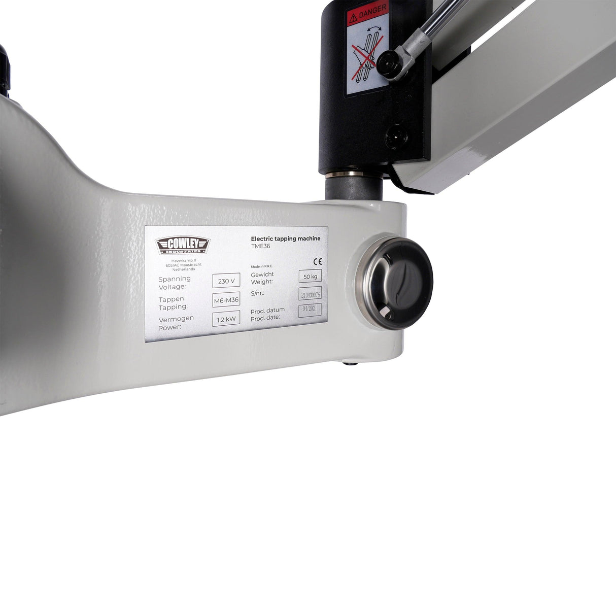 Cowley Elektrische Gewindeschneidmaschine M6 - M36 - TME36 - Tools.de TP Profishop GmbH