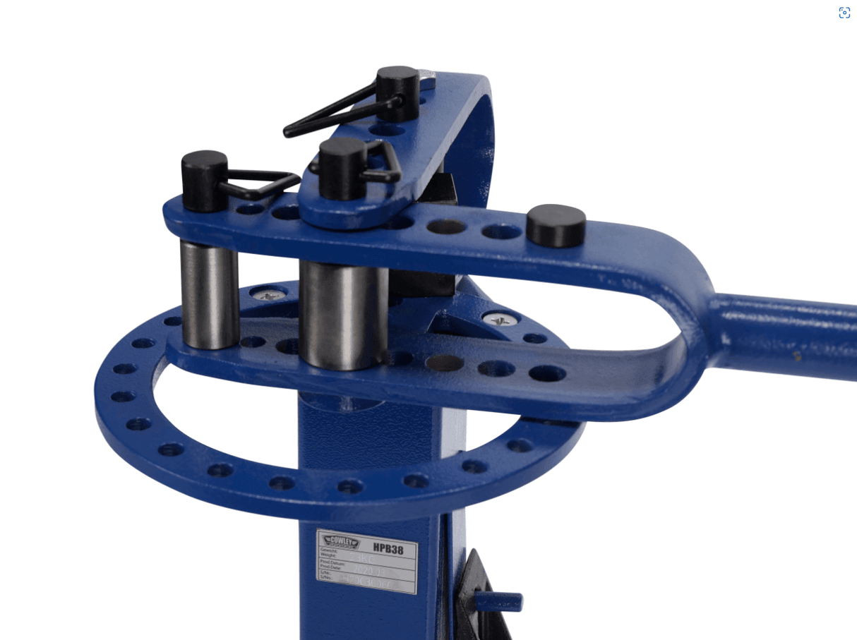 Cowley Handbiegemaschine, Vierkant und Rundstahl, mit Standfuß - HPB38 - Tools.de TP Profishop GmbH