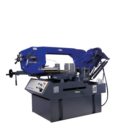 Cowley Profi Metallbandsäge, Bandsäge Hydraulisch 355 mm 400V - Automatischer / Hydraulischer Vorschub mit Sägeblattsystem - BS355N - Tools.de TP Profishop GmbH