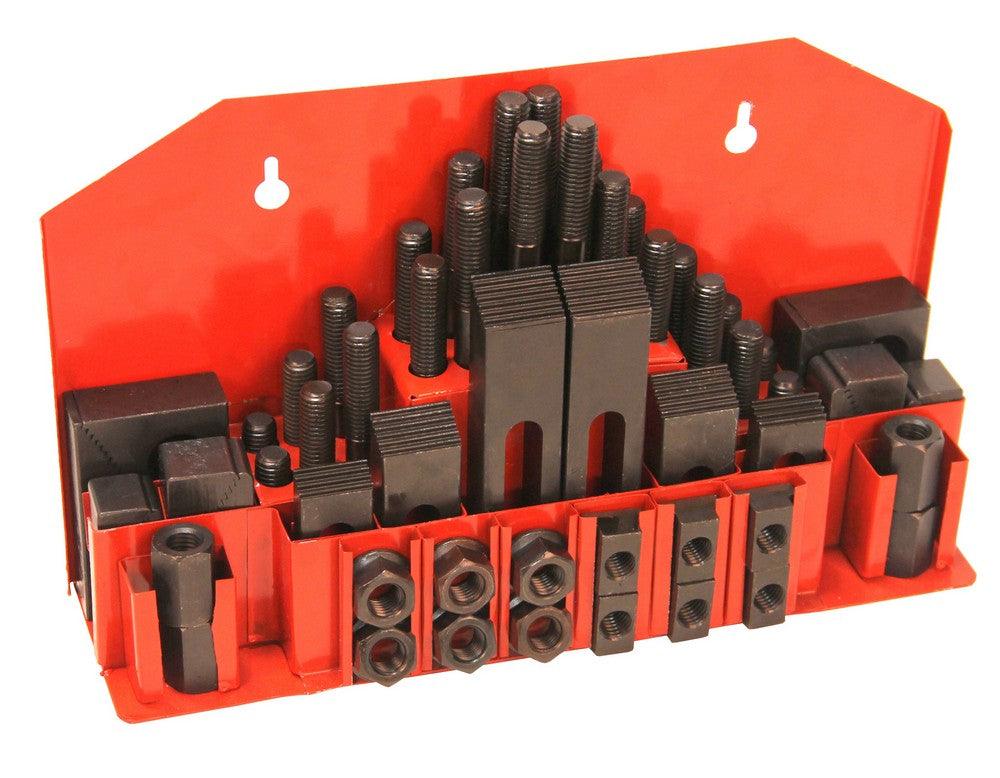 Cowley Spannsatz, Schraubzwinge, Klemmen-Set M8 x 10 mm 52 Stück - CS52M08 - Tools.de TP Profishop GmbH
