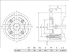 Cowley Unabhängige 4-backen Drehfutter 200 mm - K72200 - Tools.de TP Profishop GmbH