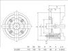 Cowley Unabhängige 4-Backen Drehfutter 250 mm Drehbankfutter, Backendrehfutter - K72250 - Tools.de TP Profishop GmbH