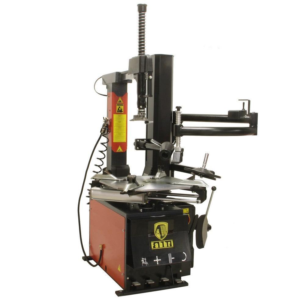 Fabbri 400V Profi Reifenmontiermaschine mit Hilfsarm 10'' - 22'' außen, innen = 12 - 24'' - Reifen Montiermaschine mit Montagearm double speed - BL202BHP - Tools.de TP Profishop GmbH