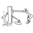 Fabbri Montagehilfe Hilfsarm HP1XL für für BL202B und BL203B - Tools.de TP Profishop GmbH