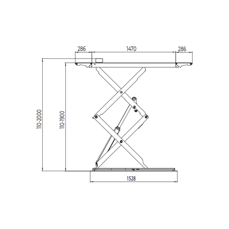 Falco Sollevatori Doppelscherenhebebühne Master-Slave-System 3500kg 400V / Hebebühne VL8235A - Tools.de TP Profishop GmbH