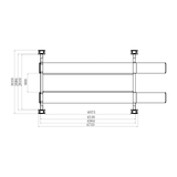Falco Sollevatori Viersäulenhebebühne 4000kg 4,5m Centurion / Hebebühne mit vier Säulen VL4K400V - Tools.de TP Profishop GmbH