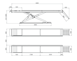 Falco Sollevatori Vollautomatische Scherenhebebühne Hebebühne 4000kg 400V - VL9240AL - Tools.de TP Profishop GmbH