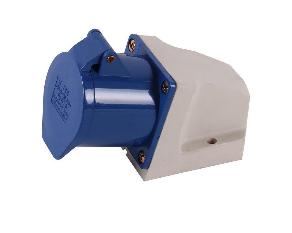 Fluxon CEE Kontaktsteckdose 3 Polig 32A - industrieller und gewerblicher Einsatz - WMS32A3P - Tools.de TP Profishop GmbH