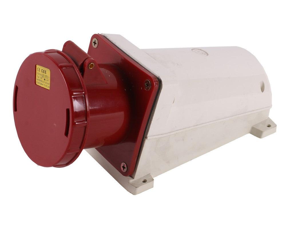 Fluxon CEE Kontaktsteckdose - 5-polig 125A 400V IP67 - wasserdicht - WMS125A5P - Tools.de TP Profishop GmbH