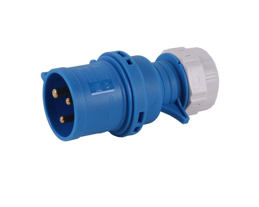 Fluxon CEE Stecker - 3 polig 32A 250V - IP44 - IP32A3P - Tools.de TP Profishop GmbH