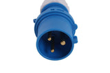 Fluxon CEE Stecker - 3 polig 32A 250V - IP44 - IP32A3P - Tools.de TP Profishop GmbH
