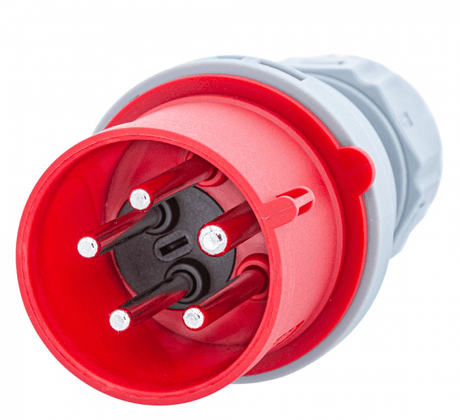 Fluxon CEE Stecker - 5 polig 32A 400V - mit Phasenwender - IP44 - IP32A5PC - Tools.de TP Profishop GmbH