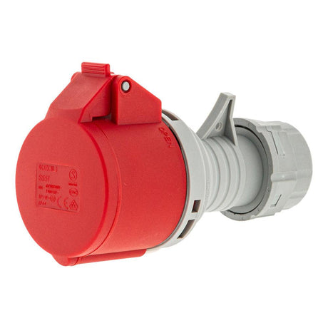 Fluxon CEE Steckerdose - 5 polig 16A 400V - IP44 - IC16A5P - Tools.de TP Profishop GmbH