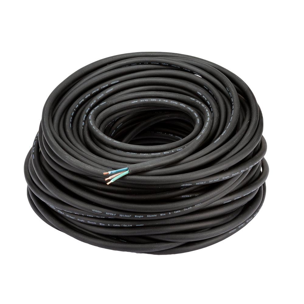 Fluxon Kabel 3 x 1,5mm² pro Rolle 50m Stromkabel - CAB3MM15R - 1,97 €/m - Tools.de TP Profishop GmbH