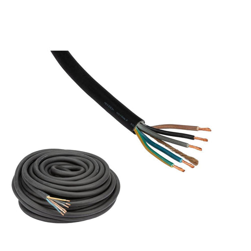 Fluxon Kabel 5 x 4,0mm² pro Rolle 30m Stromkabel - CAB5MM40R - 11,07 €/m - Tools.de TP Profishop GmbH