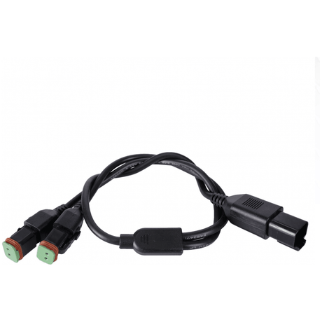 Fluxon Splitter 2-polig von 1 auf 2 Stecker Kabelsplitter Verteiler - PARTLB01S - Tools.de TP Profishop GmbH