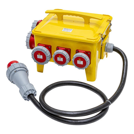 Fluxon Stromverteiler 63A Stromkasten Verteilerkasten - VD863AB - Tools.de TP Profishop GmbH