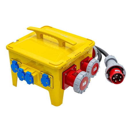 Fluxon Stromverteiler 63A Stromkasten Verteilerkasten - VD863AB - Tools.de TP Profishop GmbH