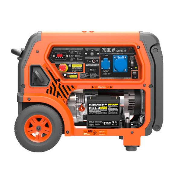 GENERGY Benzin 8,8kVA Generator - Remote Control – 7000W 230V E-START - Baqueira - Tools.de TP Profishop GmbH