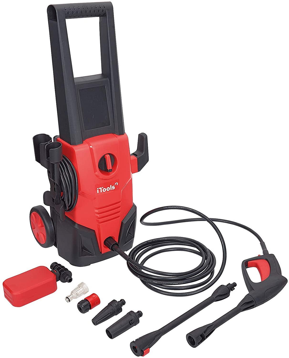 Handlicher Hochdruckreiniger von Redshark / iTools mit 1600W 135 Bar (max) 408L - Tools.de TP Profishop GmbH