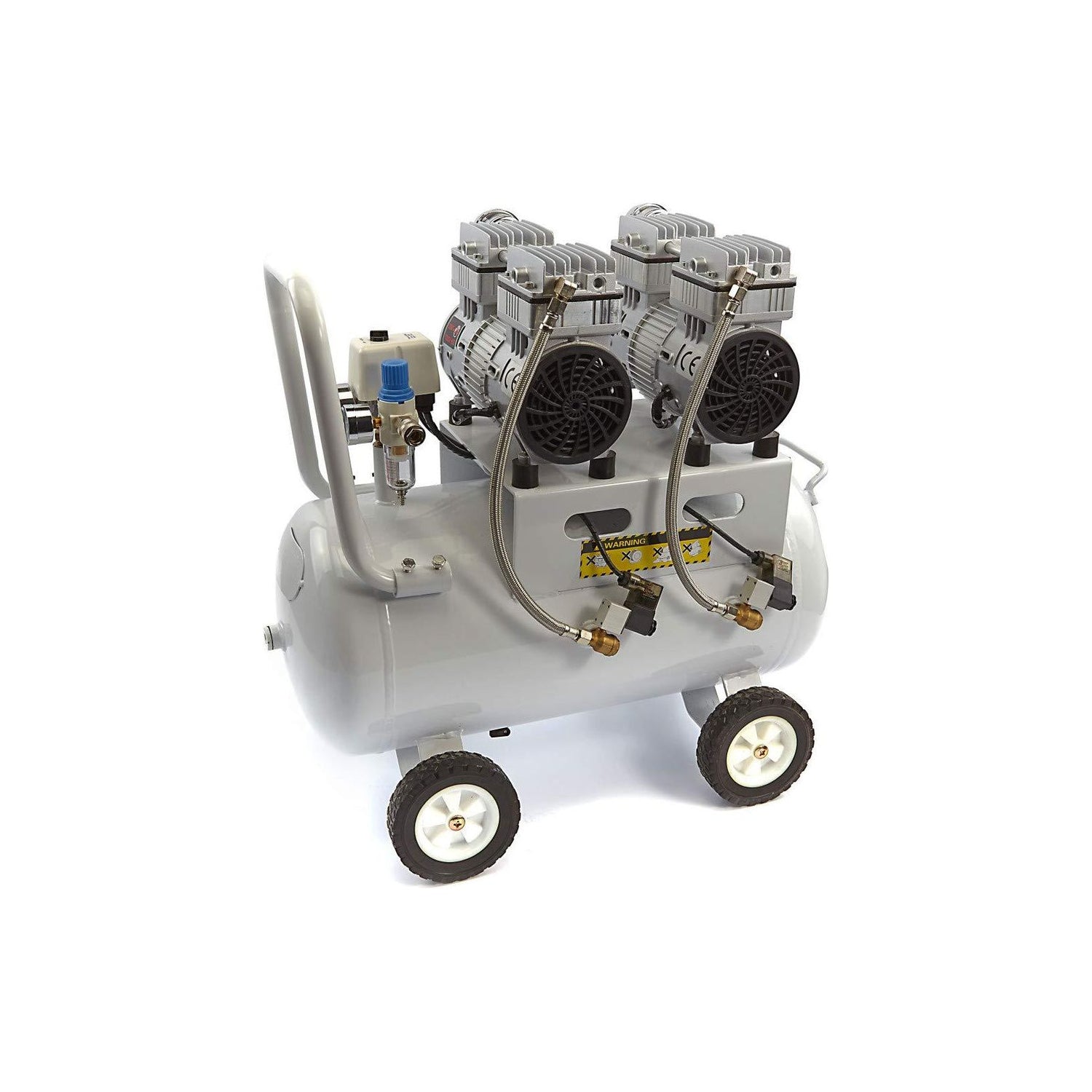 HBM 1500W 2 PS Silent ölfreier Kompressor 50 Liter - Leise Kompressoren, Flüsterkompressor - 6290 - Tools.de TP Profishop GmbH