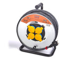 HBM 50 Meter spritzwassergeschützte IP44 Kabeltrommel, Kabeltrommel 3 x 1,5 mm - Tools.de TP Profishop GmbH