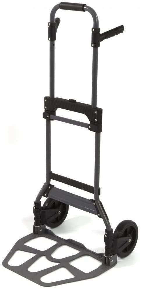 HBM Klappbare Sackkarre 100 kg - Leichtgewichtige, große Räder - Ideal für Treppen und Transport - Tools.de TP Profishop GmbH