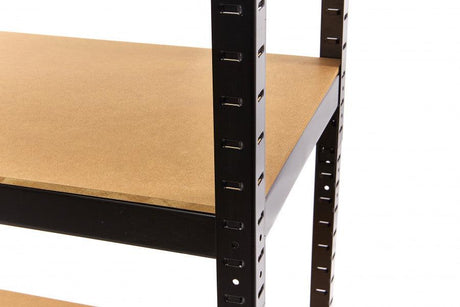 HBM Professionelles Regal/Garagenregal 5 x 275 kg - Robustes Garagen Regal, Wandregal für Werkstatt und Lagerung - Tools.de TP Profishop GmbH