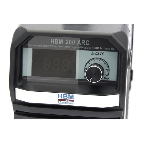 HBM Profi-Schweißinverter 200 ARC mit Digitalanzeige und IGBT-Technologie - Tools.de TP Profishop GmbH