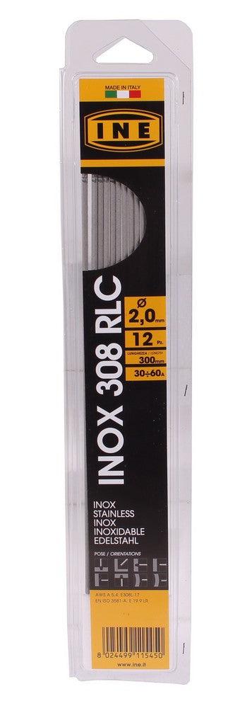 INE Stabelelektroden Edelstahl 308RLC 2,0mm 300mm 12st INE30820B12 - Tools.de TP Profishop GmbH