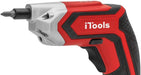 iTools Mini Akkuschrauber Set mit 3,6V Lithium-Ionen Akku und 28-teiligem Profi-Bit-Set - inkl. LED-Arbeitsleuchte und Tasche - ITASFL36A - Tools.de TP Profishop GmbH