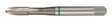 Labor Maschinengewindebohrer Durchgangslöcher M6 HSS 5% Kobalt DIN371B - SN232060 - Tools.de TP Profishop GmbH