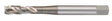 Labor Maschinengewindebohrer Sacklöcher M3 HSS 5% Kobalt DIN371C -SR234030 - Tools.de TP Profishop GmbH
