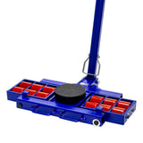 MAMMUTH 12t Lenkbares Fahrwerk, Panzerrollen 12 Tonnen Lenkbar / Schwerlastrollen / Transportrollen SK12ZP - Tools.de TP Profishop GmbH
