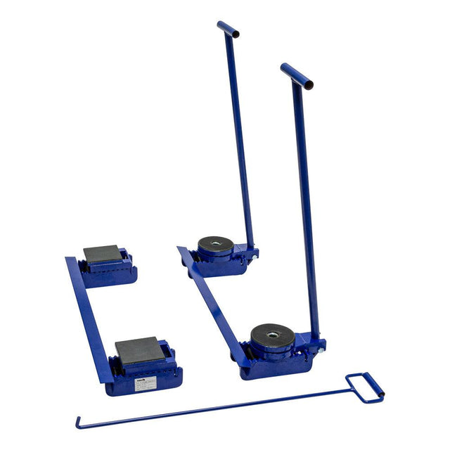 MAMMUTH 20t Panzerrollen Komplettset, Transportfahrwerk, Transportroller 20 Tonnen / Schwerlast-Transportsystem / Komplettes Set SK20MM - Tools.de TP Profishop GmbH