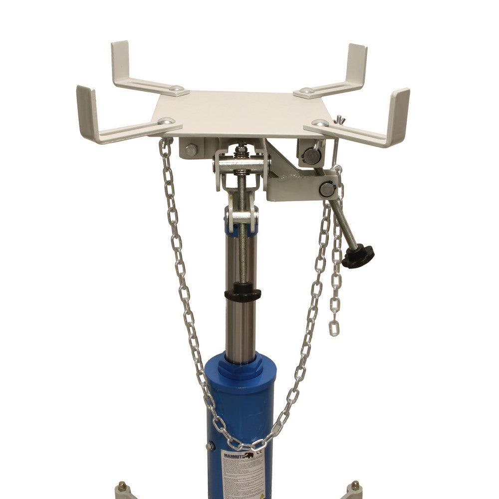 MAMMUTH Getriebeheber Hydraulisch Tragkraft 500 kg TJ5D Plattform und Teleskopzylinder, 960mm-1960mm - Tools.de TP Profishop GmbH